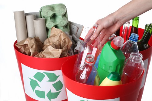 Recycling process for construction materials in Hillingdon