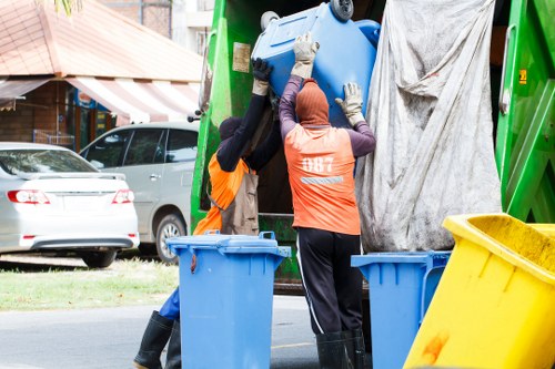 Advanced waste removal technology in action